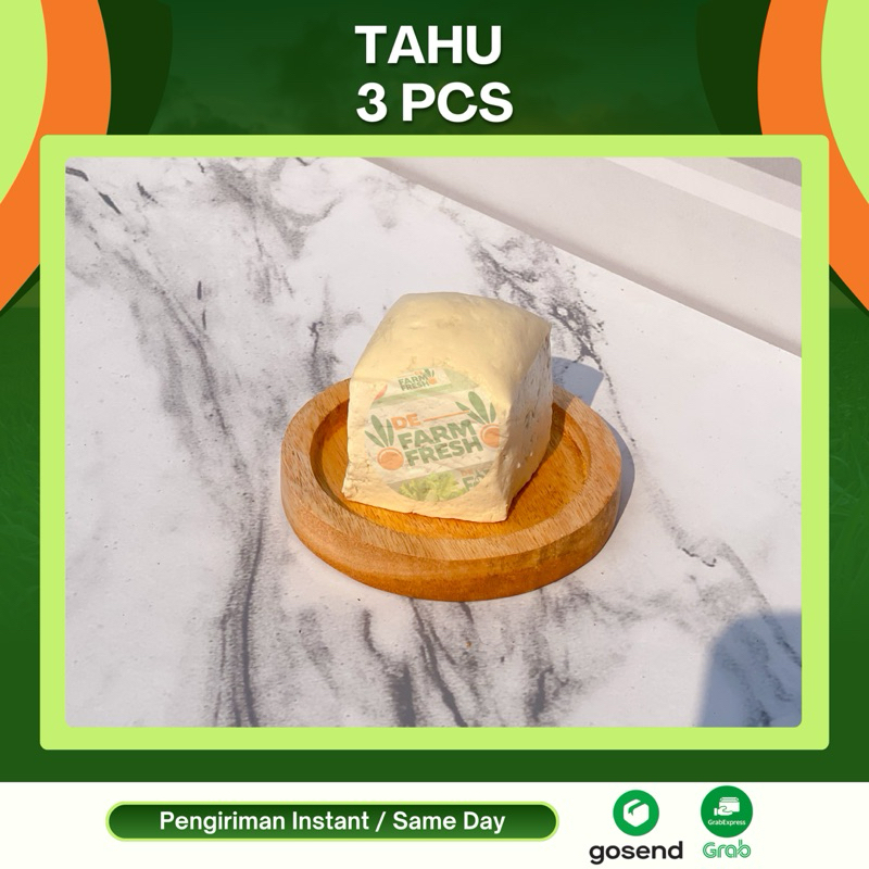 

Tahu Putih Kecil 3 Pcs [KIRIM INSTANT]