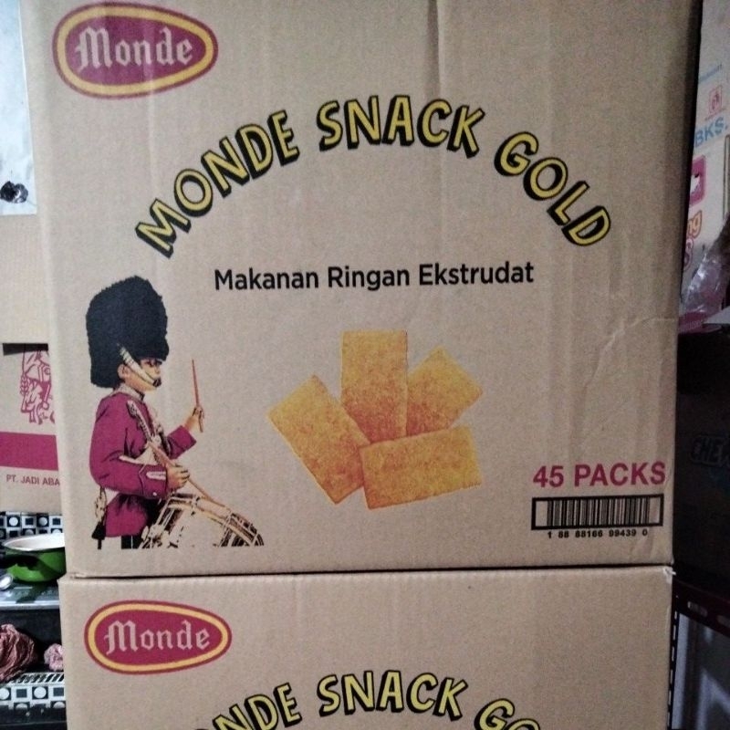 

[1 box] Monde snack gold 27 gram