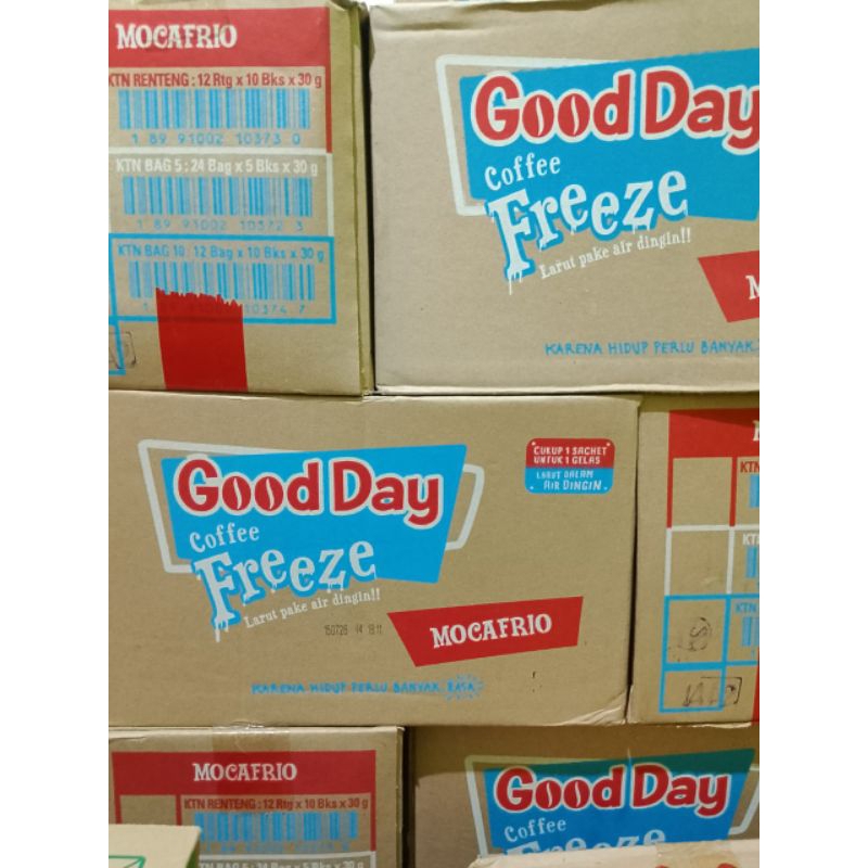 GOODDAY FREEZE MOCAFRIO 10X30GR (1DUS)