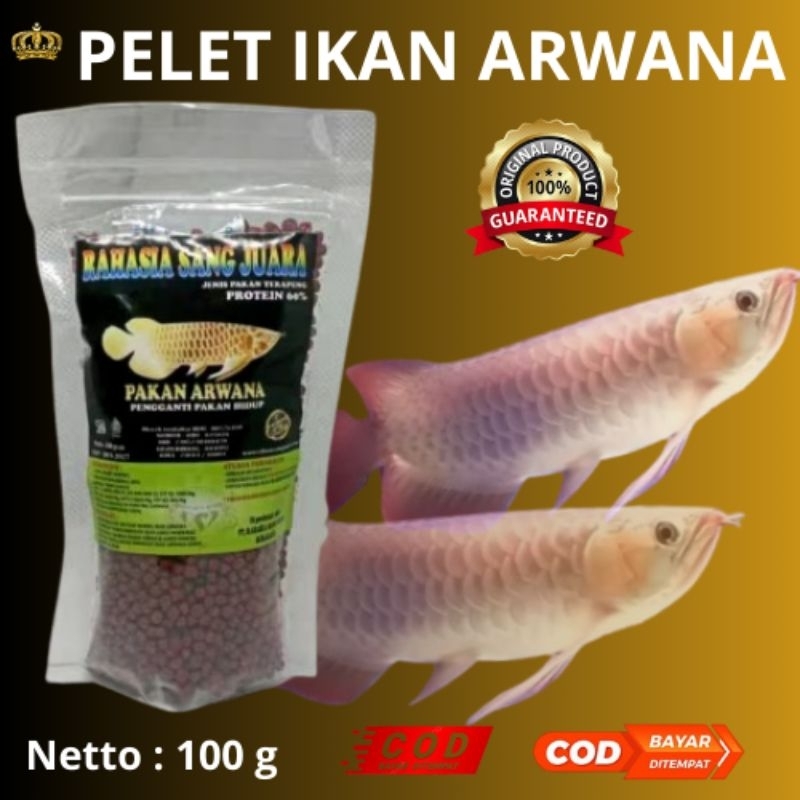 PELET IKAN ARWANA APUNG