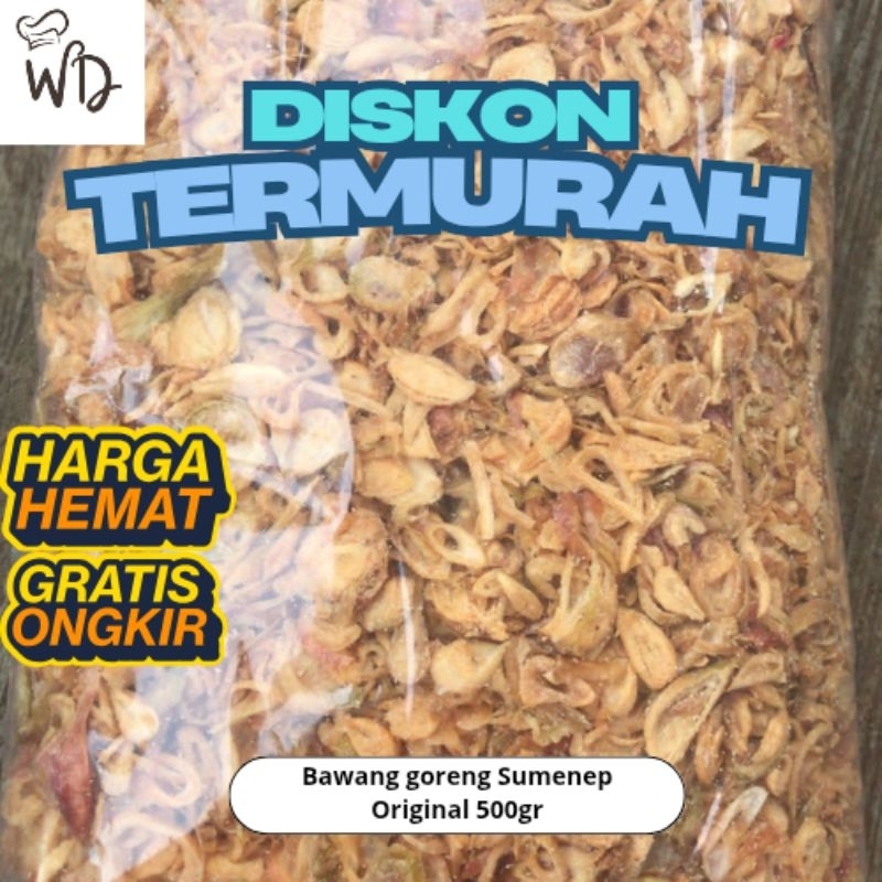 

Bawang Goreng Asli Sumenep Original 500gr