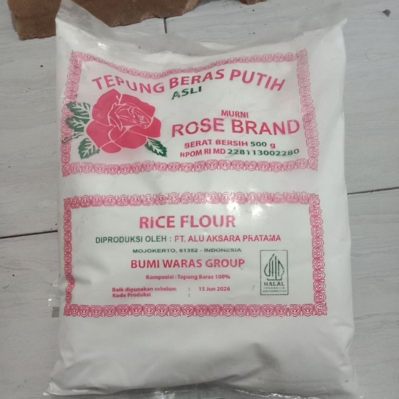 

Tepung Beras Putih Rose Brand