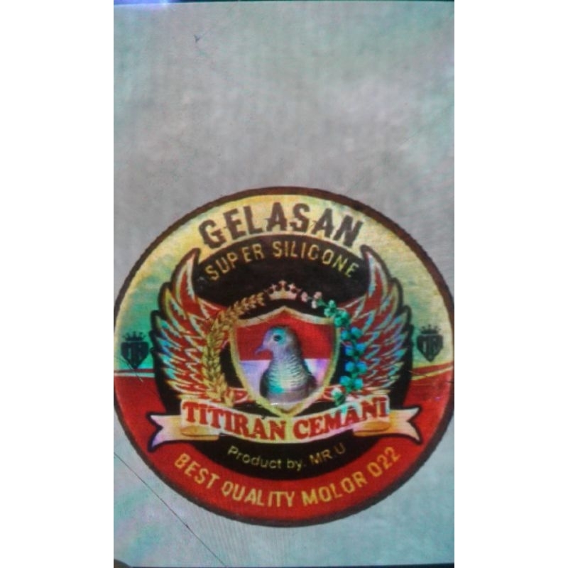Gelasan Molor Titiran Putih CEMANI 6000YARD bahan indachi "022" halus berasa tajam Upgrade klos gadi