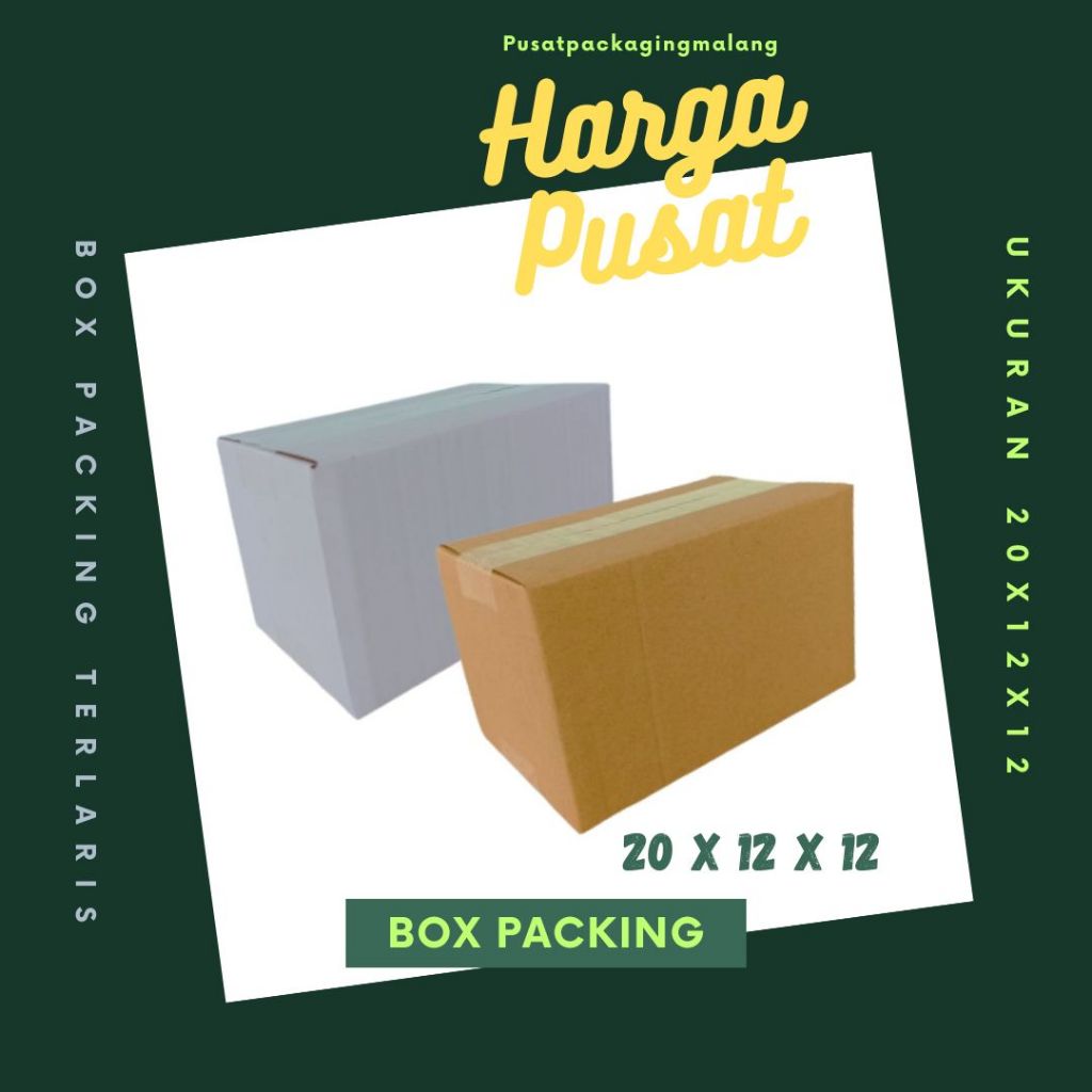 

Kardus 20x12x12 Packing Olshop Box A1 Dus Kotak Kemasan Box Aksesoris Souvenir Sparepart Madu Parfum