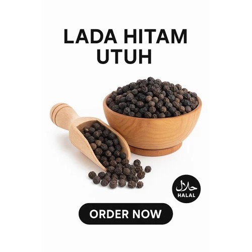 

LADA HITAM BUBUK MURiNI 500 GR PURE BLACK PEPPER POWDER TANPA CAMPURAN