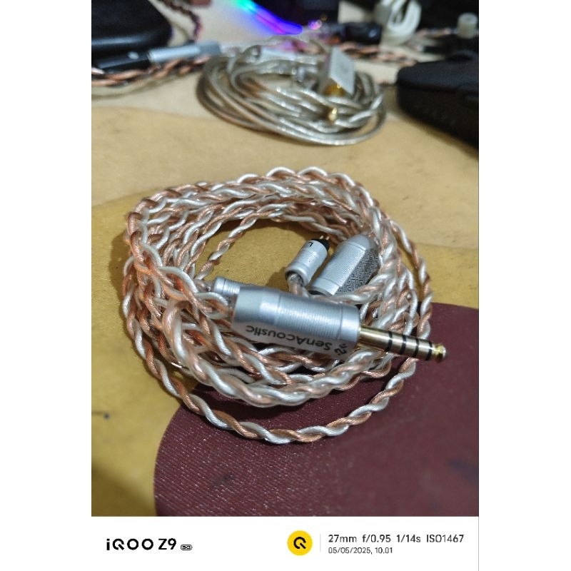 senacoustic toba x rakata 4.4mm gold plated