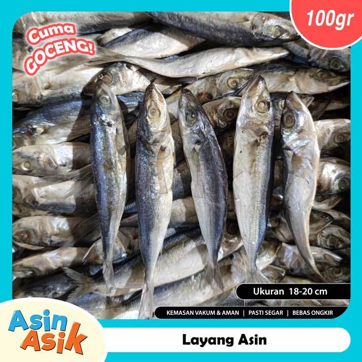 

Ikan Asin Layang Asin Murah Super Segar Kemasan Vakum Aman Serba Goceng