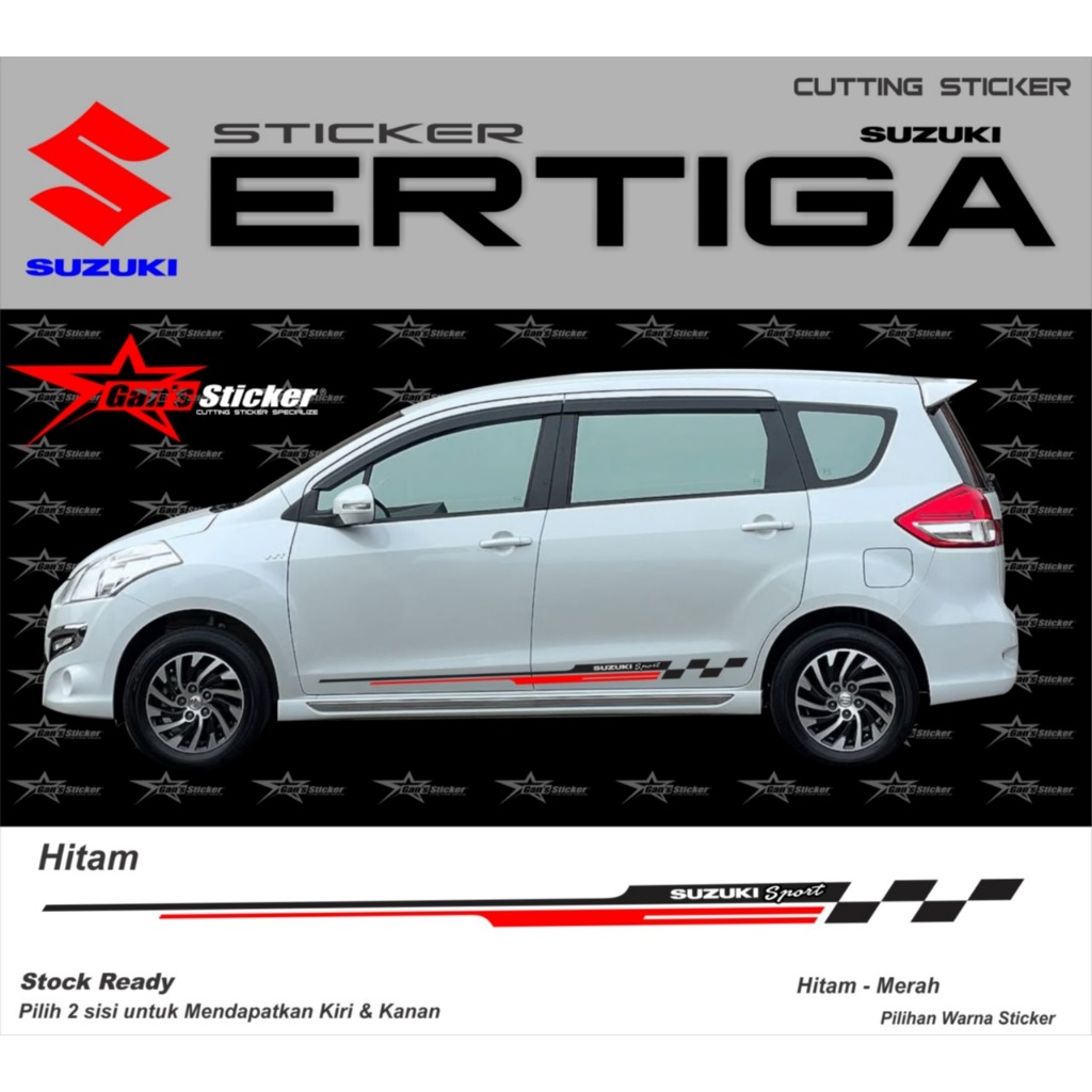 Sticker Suzuki Ertiga Variasi Mobil Suzuki Ertiga