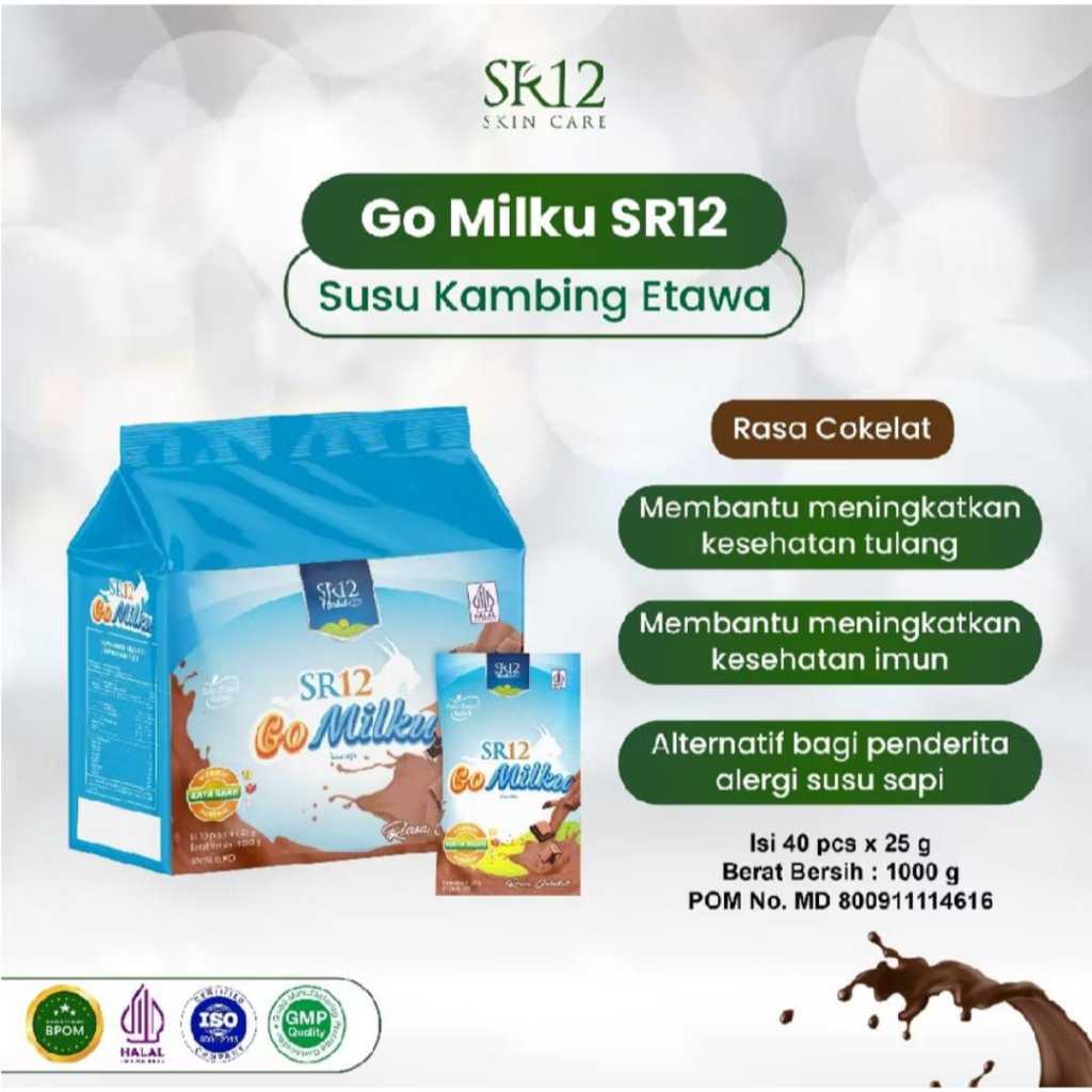 

Gomilku Sachet SR12 Susu Kambing Etawa Isi 40pcs / Susu Kambing Etawa / Minuman Sehat Bergizi / Kesehatan / Susu Lambung / Tinggi Kalsium / Susu Anak & Dewasa / Asi