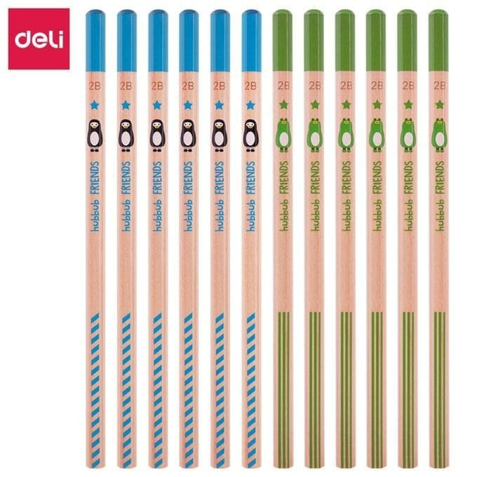 

DELI - PENSIL SEKOLAH/PENSIL KAYU 2B S913