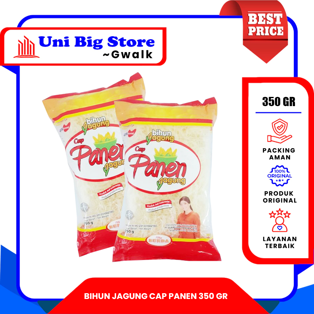 

BIHUN JAGUNG CAP PANEN JAGUNG - 350 gr
