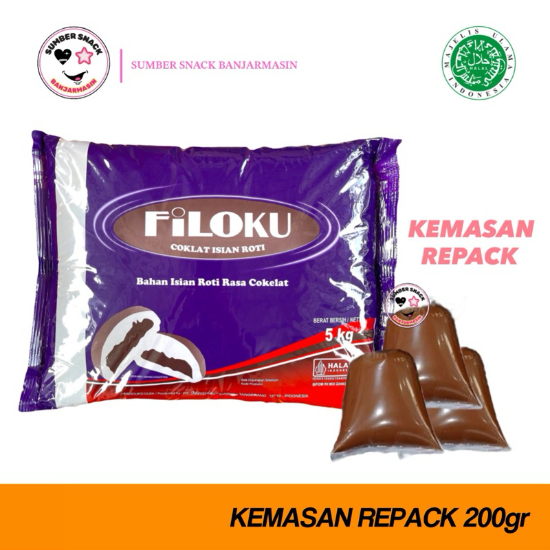 

Filoku Saus Cokelat Filling Pasta (Repack 200g)