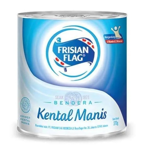 

FRISIAN FLAG PLAIN 370G - SUSU KENTAL MANIS