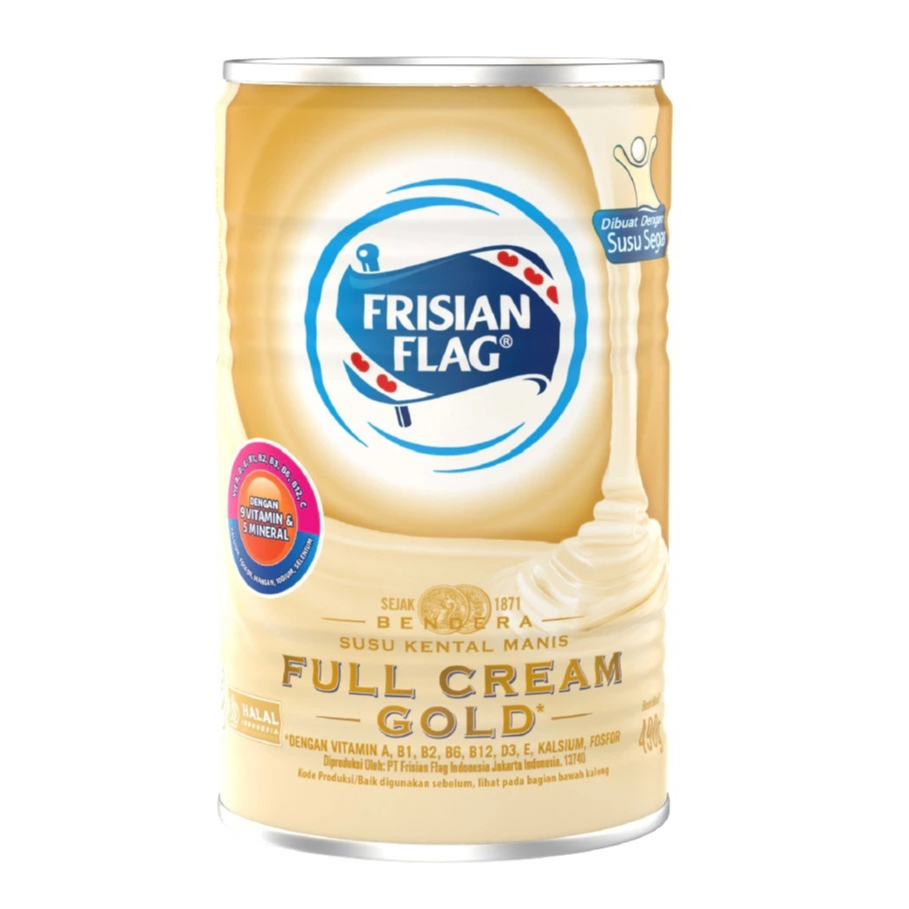 

FRISIAN FLAG GOLD 490G - SUSU KENTAL MANIS