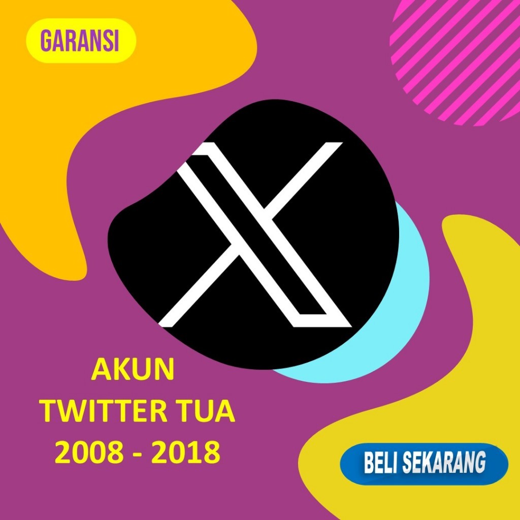 ATAR - Akun Tua X Twitter Tahun Lawas 2008-2023 Follower Random Murah Bergaransi