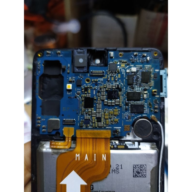 mesin samsung a71 minus