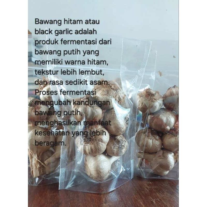 

BLACK GARLIC ATAU BAWANG HITAM