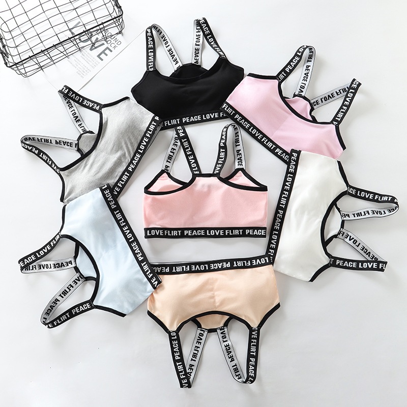MS 1821 MINISET STEP 2 POLOS PREMIUM SD SMP MINI SET BH BRA KATUN ANAK REMAJA PEREMPUAN TALI TEBAL W