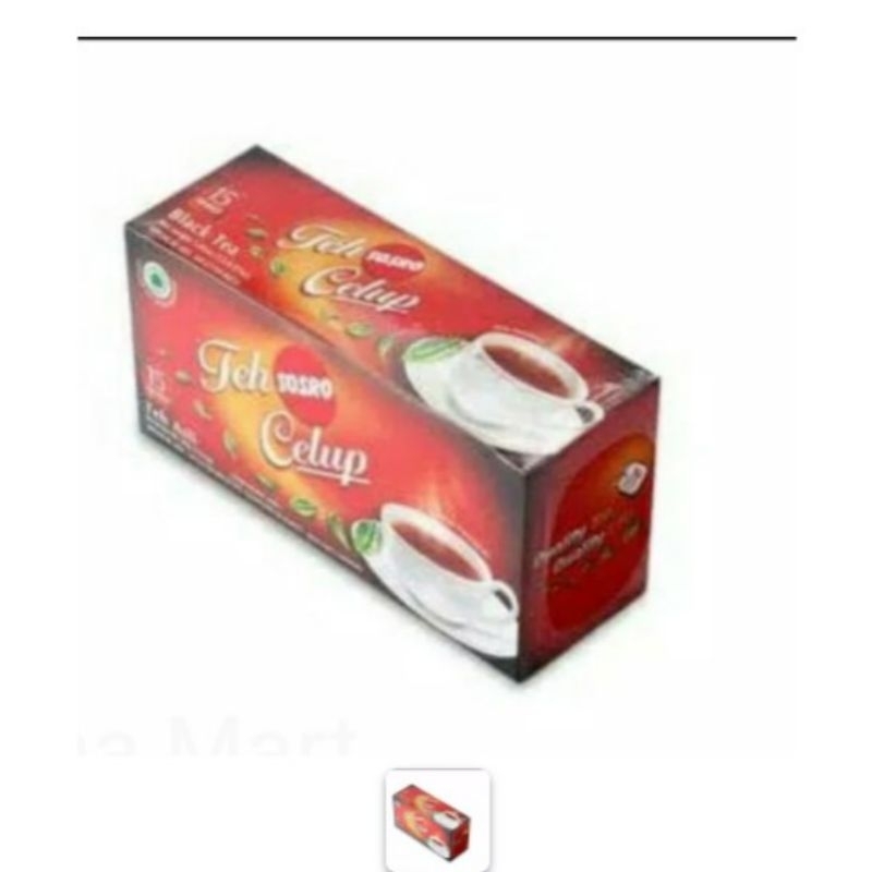 

Teh celup sosro 25 pcs
