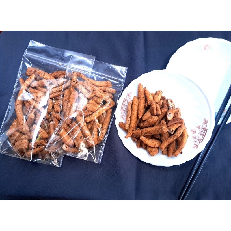 

BASRENG PEDAS DAUN JERUK Cemilan Kering 50gr