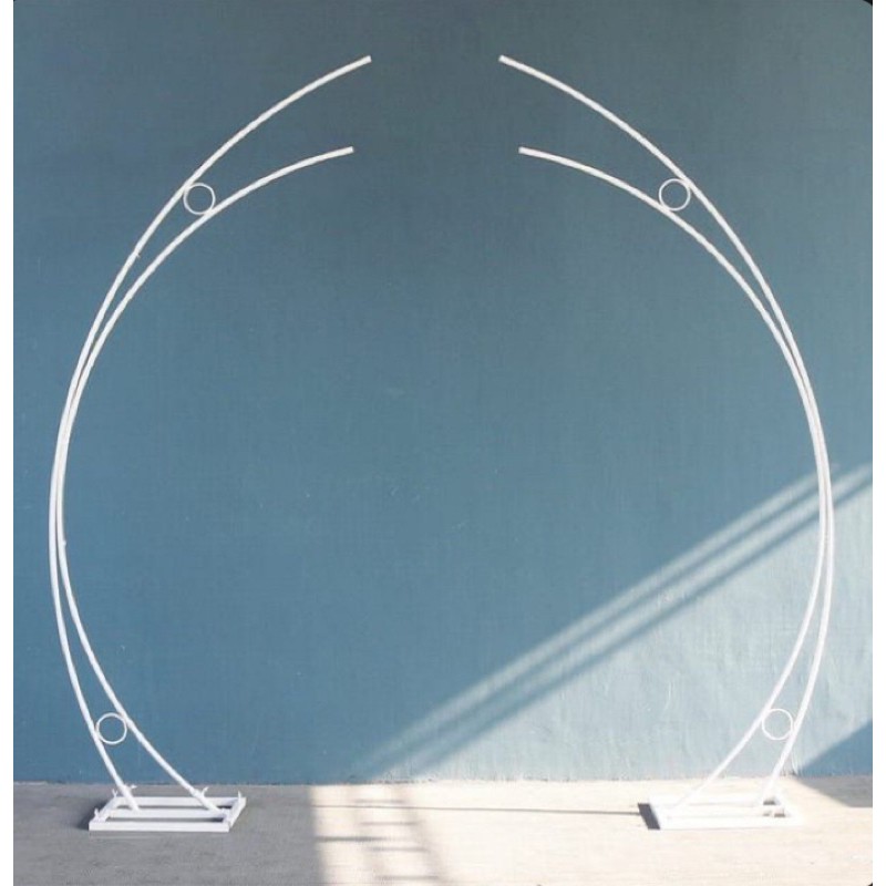 Tiang dekorasi double layer tiang lampu double layer