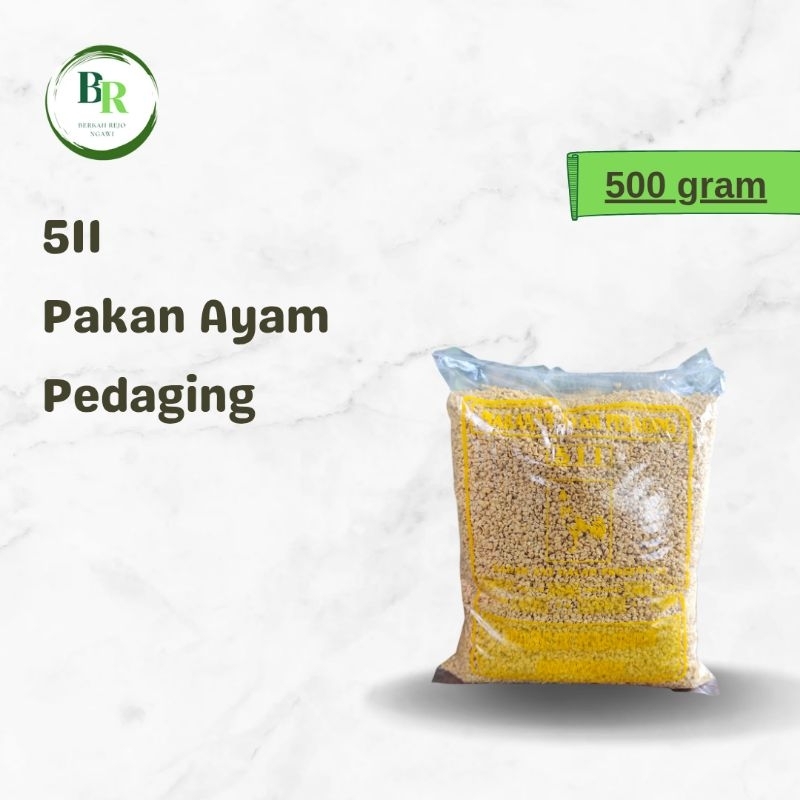 511 Pakan Ayam / Pur Ayam Pedaging 500 gram