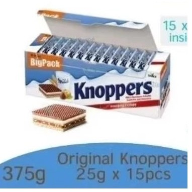 

READY STOCK SIAP KIRIM KNOPPERS ISI 15 PIECES 375 GRAM