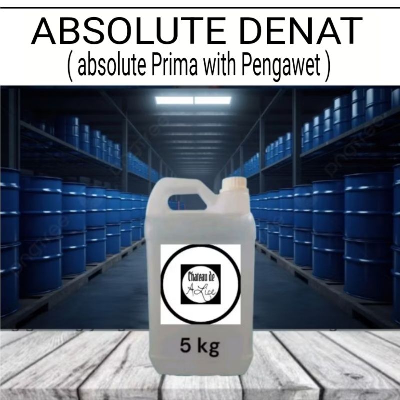 ABSOLUT CAMPURAN PARFUM BADAN Absolute Denat Absolute Prima Campuran Parfum 5 liter Pelarut Parfum L