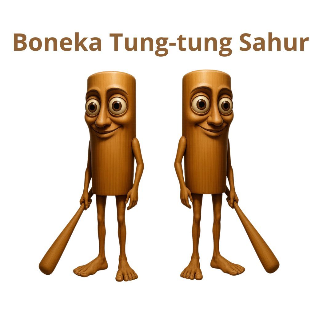 Boneka Tung-Tung Sahur / Tung Tung Sahur / Game Tung-Tung Sahur