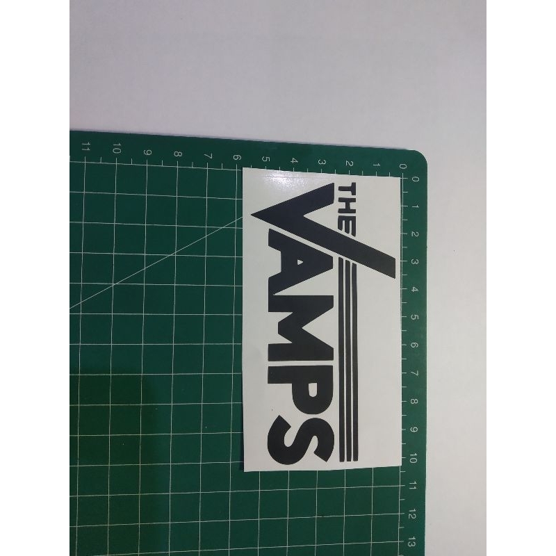 

stiker cutting the vamps