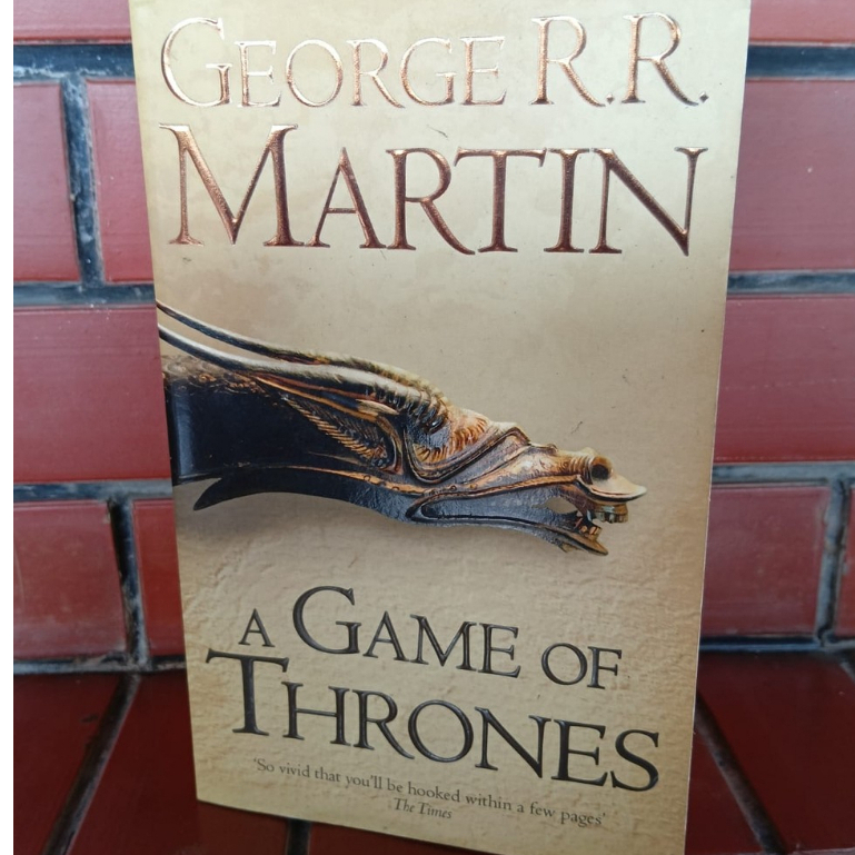 A Game Of Thrones George RR Martin Novel Fantasy English Preloved