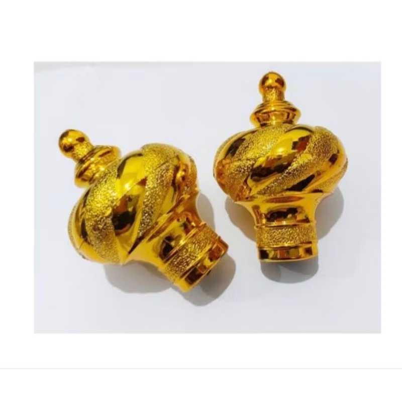 PENUTUP TIANG GORDEN WARNA GOLD / MEWAH DAN ELEGANT/ PENUTUP BESI GORDEN