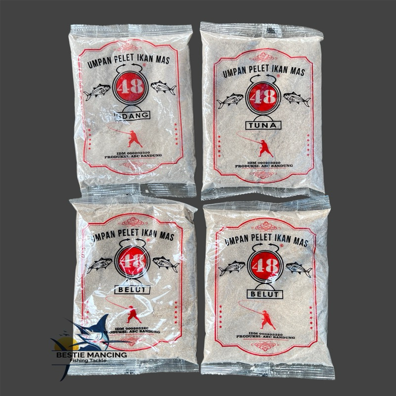 Umpan Pelet Ikan Mas 48 Original - Umpan Pancing Ikan