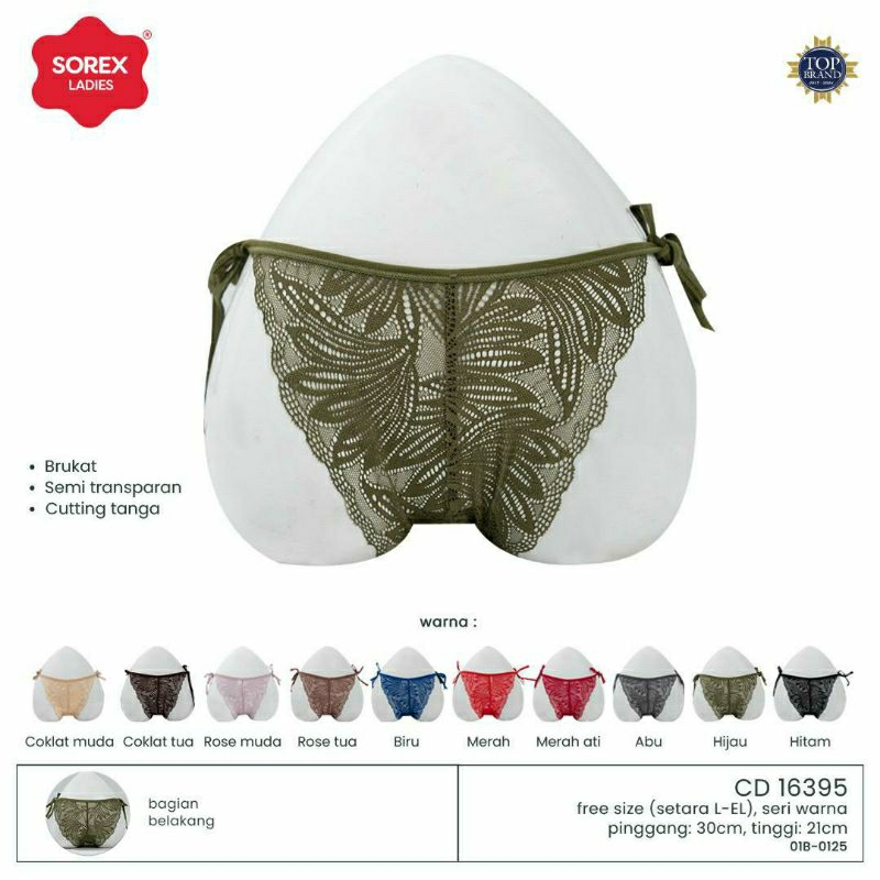 Celana dalam (cd) Sorex 16395 tali samping