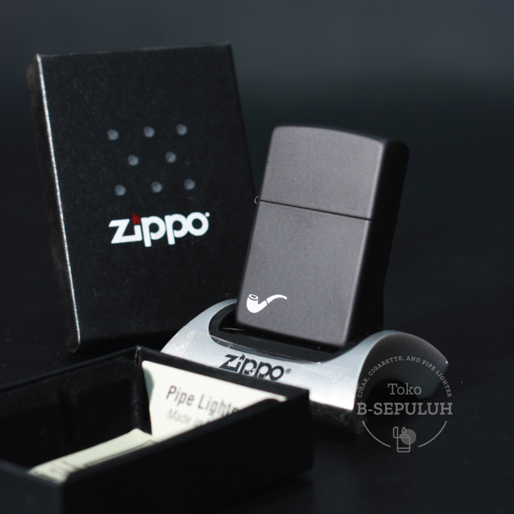 Zippo Pipe Black Matte 218PL