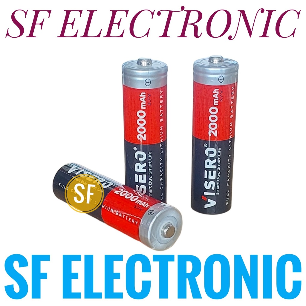 Baterai Batrai Lithium 3.7Volt 2000Mah VISERO