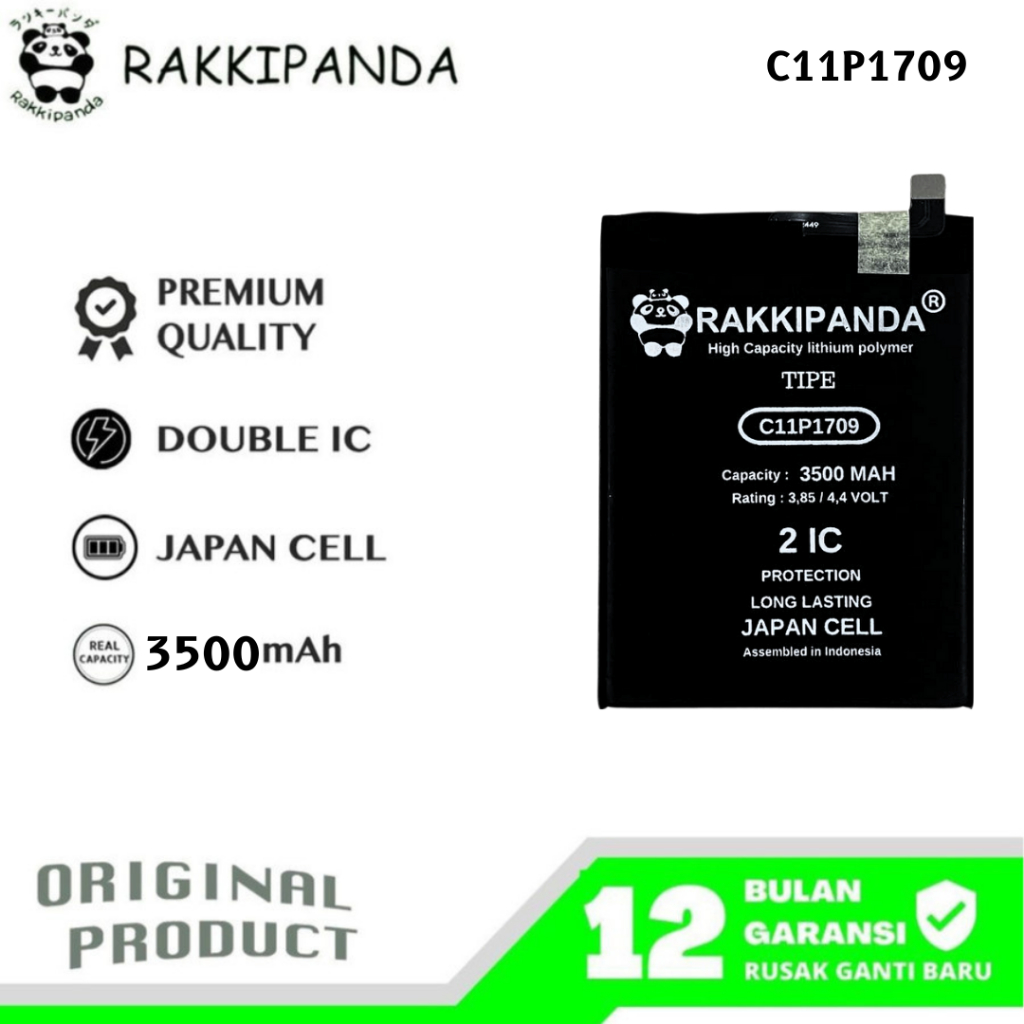 RakkiPanda - C11P1709 Zenfone Live L1 ZA550kl / Live L2 Batre Batrai Baterai