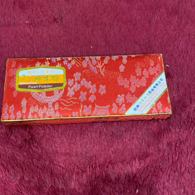 Zhen Zhu Fen Pearl Powder masker wajah