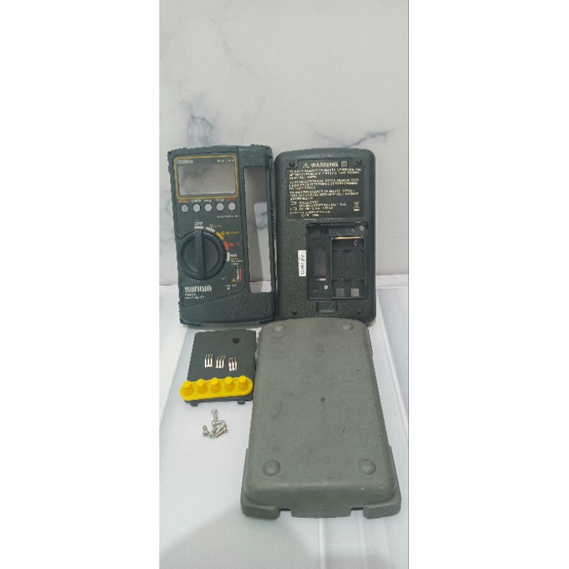case casing bodi set box sanwa multitester cd800 cd 800a cd 800 a jepang japan original