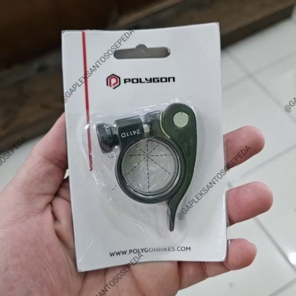 Seat Clamp/ SeatClamp / Klem Tiang Sadel Sepeda dengan QR/ QUICK RELEASE 28.6 mm POLYGON