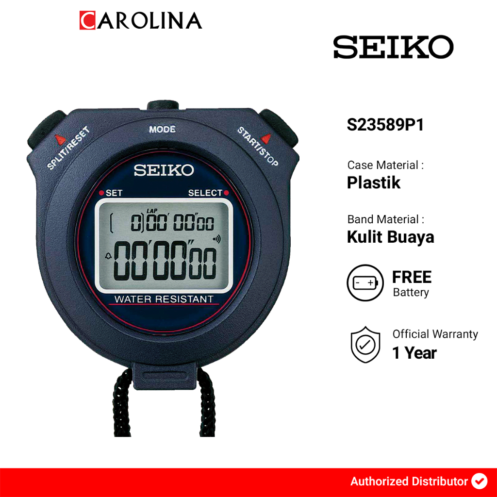 Stopwatch SEIKO Digital S23589P1(SW)