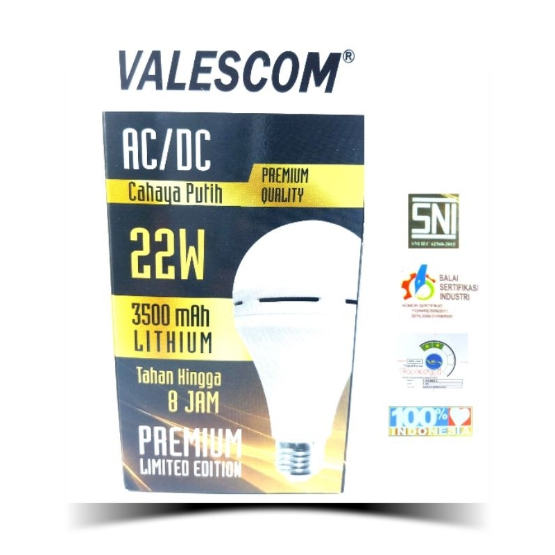Lampu LED EMERGENCY VALESCOM 22W
