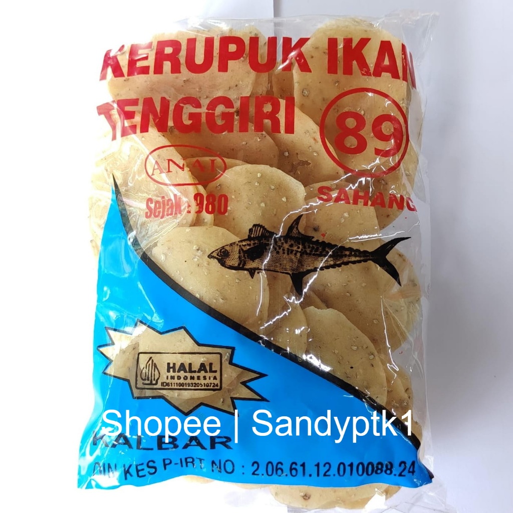 

Kerupuk Ikan Tenggiri Sahang Lada Hitam 89 Ketapang Kalimantan Barat