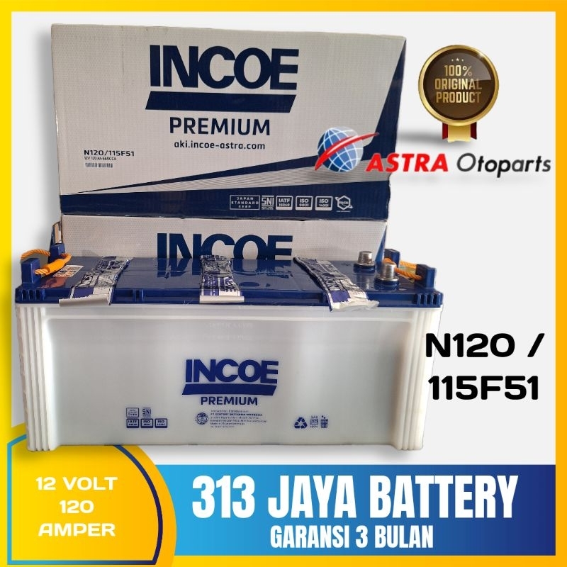 AKI INCOE PREMIUM N120 / 115F51 120amper