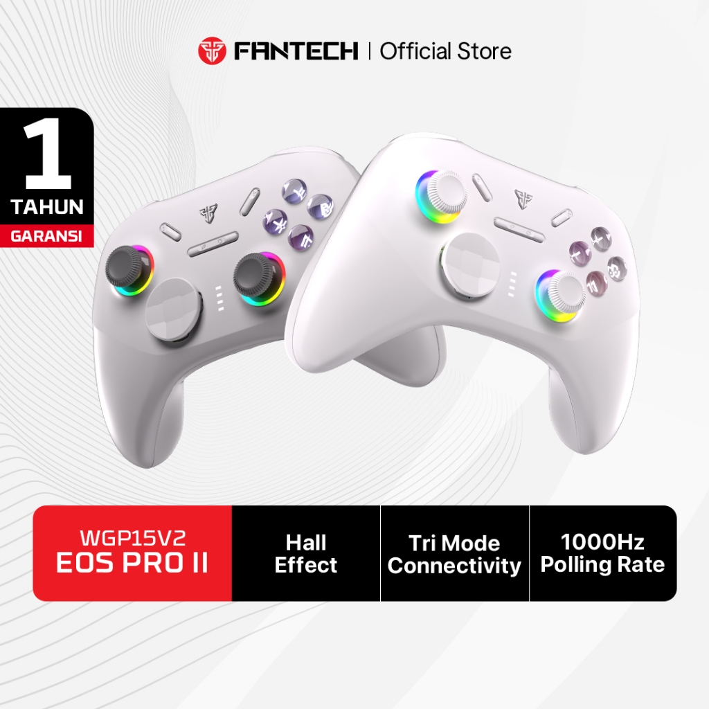 Fantech EOS PRO II Gamepad HALL EFFECT Wireless Bluetooth Joystick PC Android IOS for Laptop PC WGP1