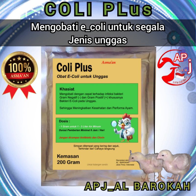 vitamin ayam,coli plus,obat coli