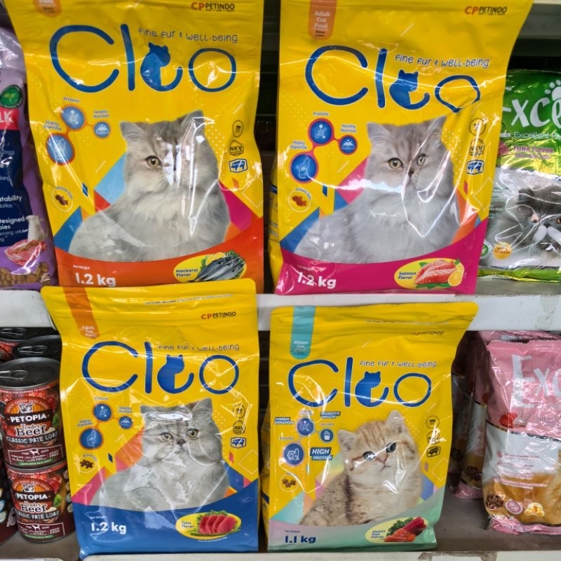 CLEO 1.2KG FRESHPACK PAKAN MAKANAN KUCING CAT FOOD ADULT DEWASA MACKAREL MACKEREL MAKEREL MAKAREL IK