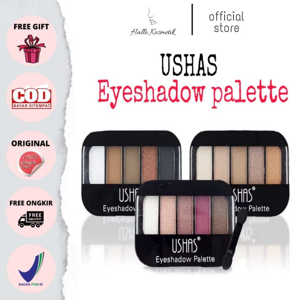 USHAS ES2786 EYESHADOW PALLETTE 4.4 GRAM