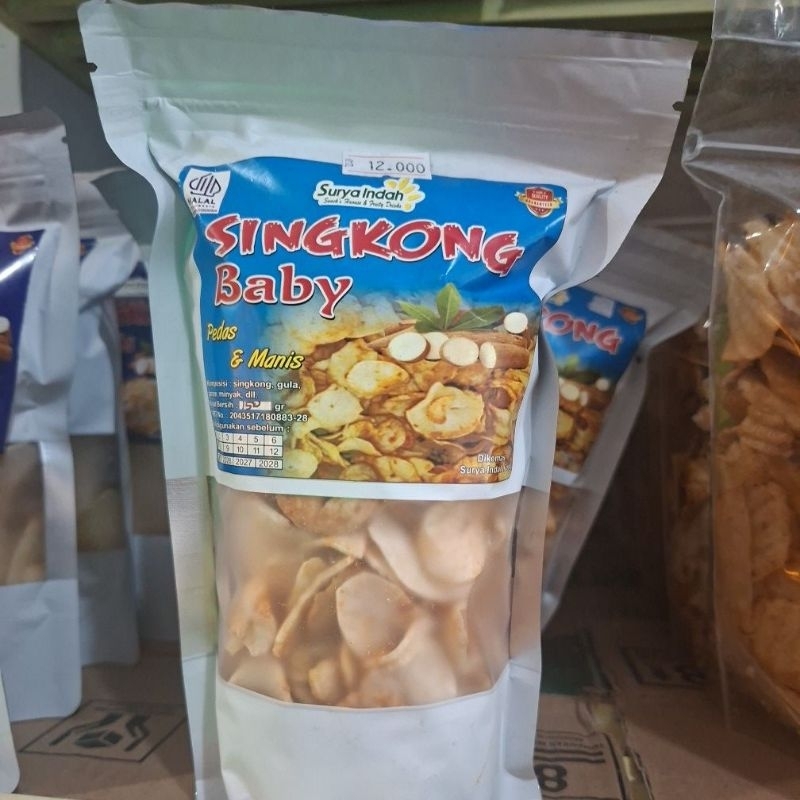 

Keripil Baby Singkong 150gr Dijamin enak renyah Surya Indah Jombang