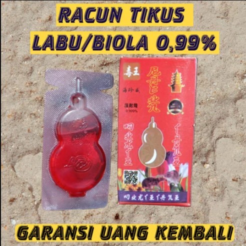 Racun Tikus Cair Dosting Asli 0.99 Original CAIR LABU BIOLA Import
